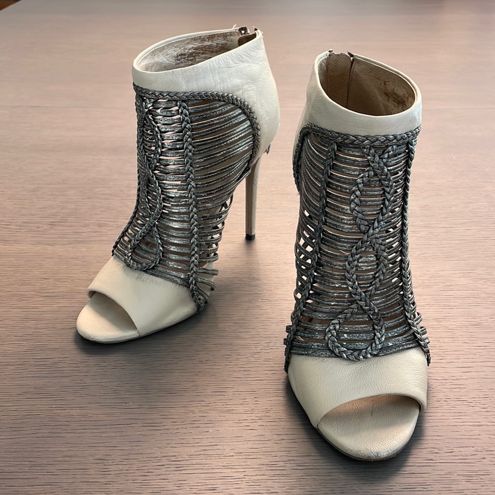 L.A.M.B by Gwen Stefani leather ankle booties